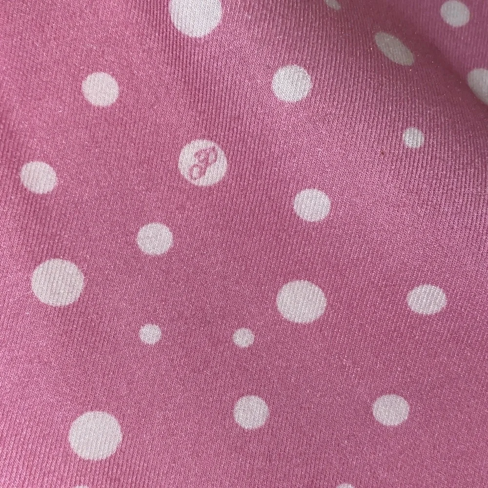 NWT Victoria Secrets Pink Side Pockets Pink and White Polka Dot Pajamas Size XS
